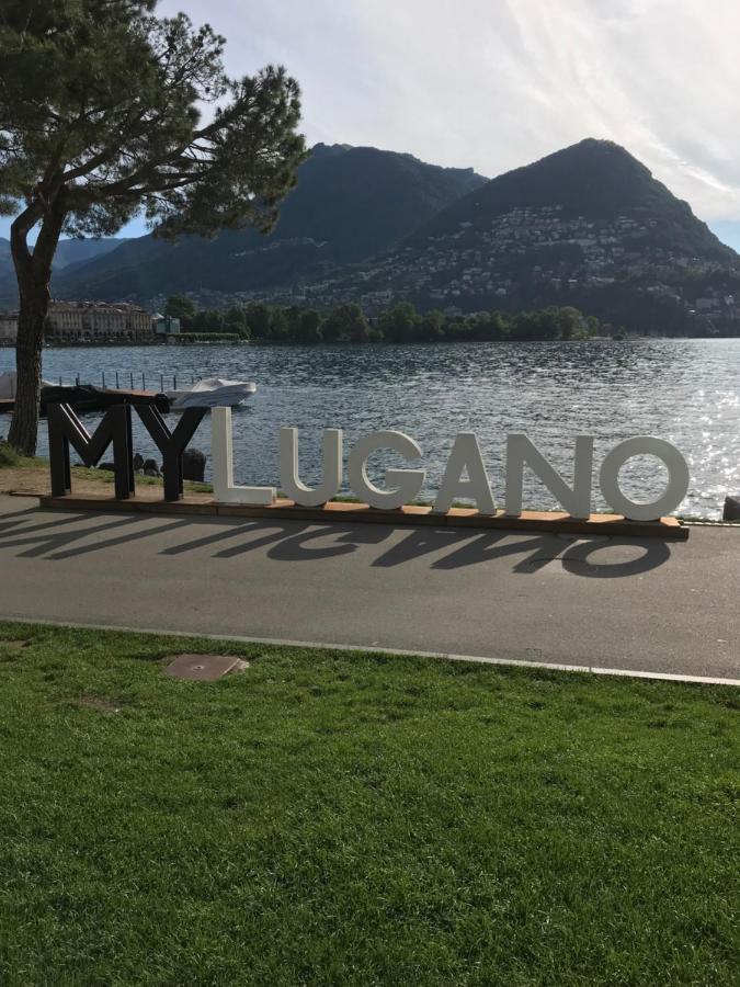 Connie S Home Free Parking Lugano Esterno foto